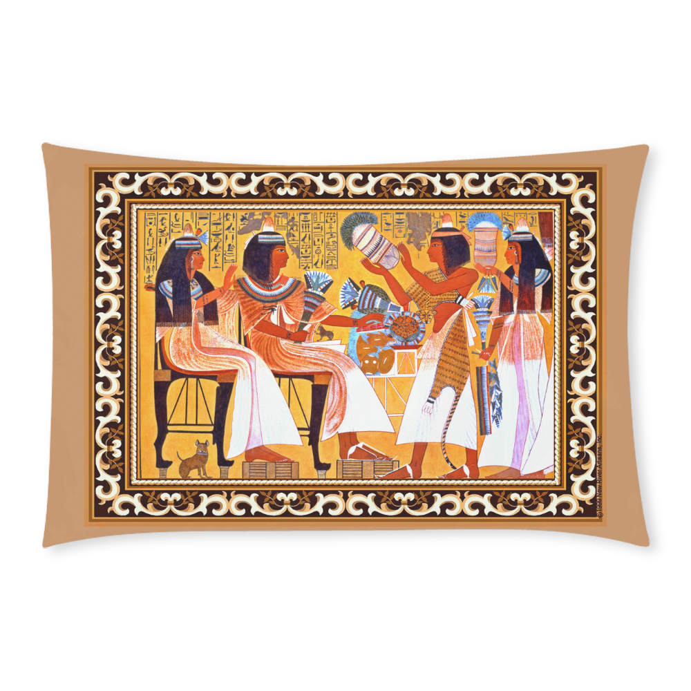 Egyptian Queens 3-Piece Bedding Set