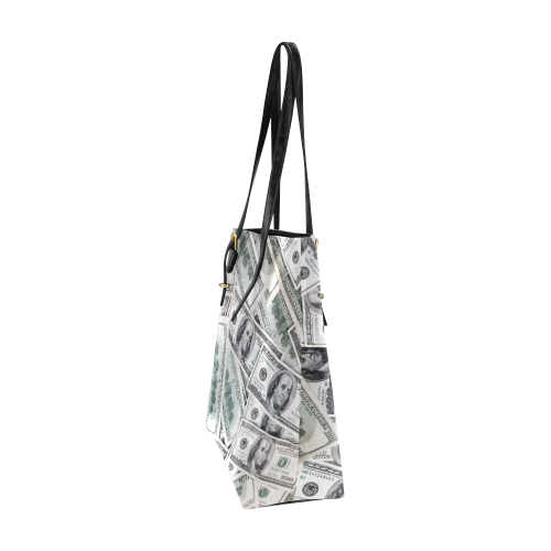 Cash Money / Hundred Dollar Bills Euramerican Tote Bag/Small (Model 1655)