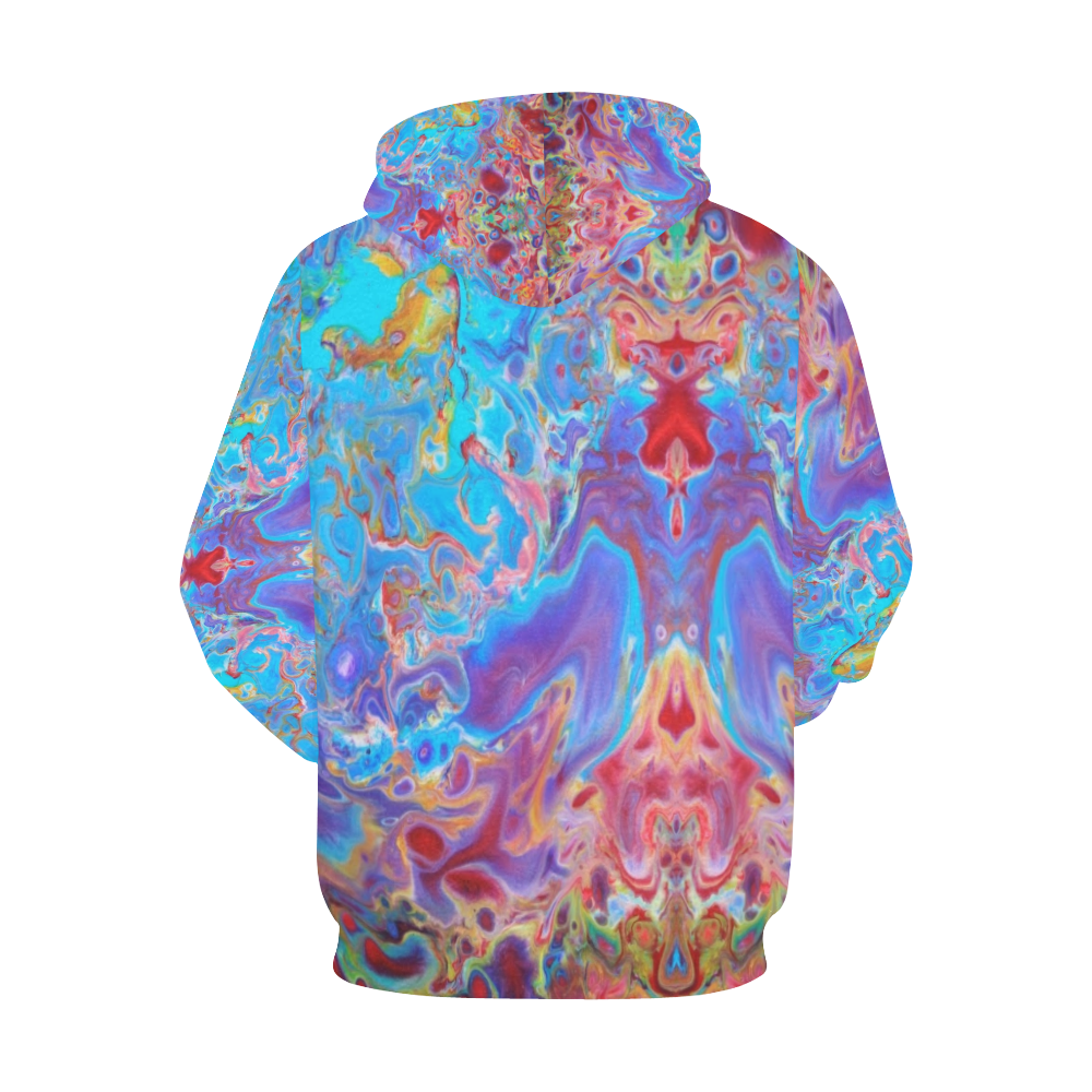 fallskies All Over Print Hoodie for Women (USA Size) (Model H13)