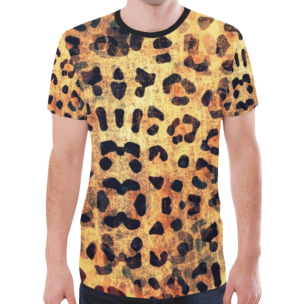 Animal Pattern by K.Merske New All Over Print T-shirt for Men (Model T45)