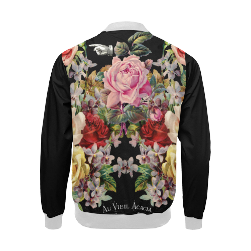 Nuit des Roses 2 All Over Print Bomber Jacket for Men (Model H19)