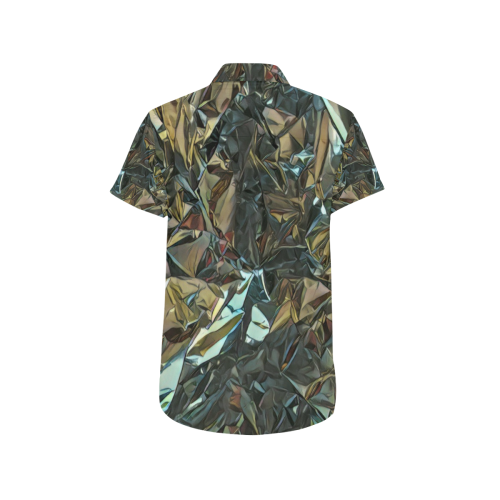 fantastic reflection Men's All Over Print Short Sleeve Shirt (Model T53)