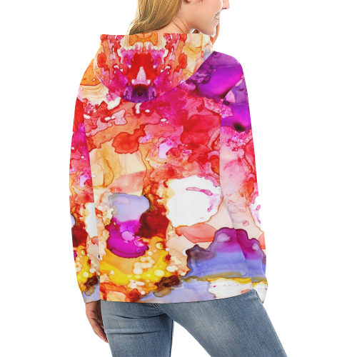 autumn fest All Over Print Hoodie for Women (USA Size) (Model H13)