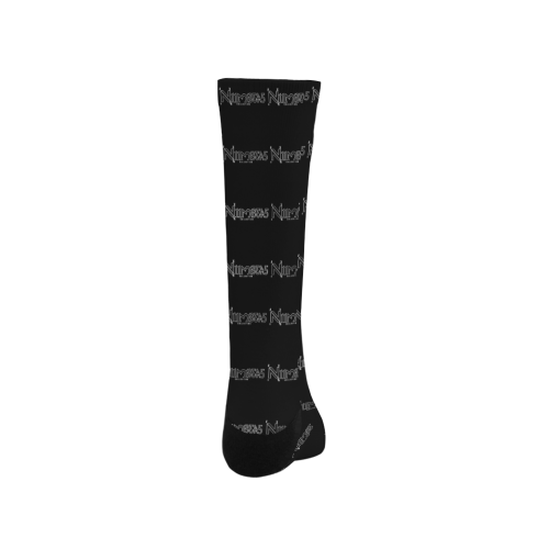 NUMBERS Collection Black Men's Custom Socks