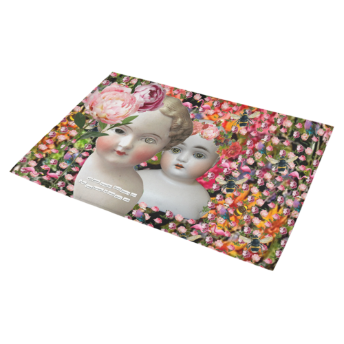 Two Dolls Azalea Doormat 30" x 18" (Sponge Material)