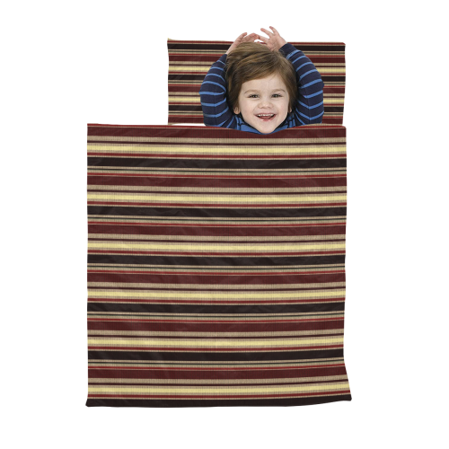 Dark textured stripes Kids' Sleeping Bag
