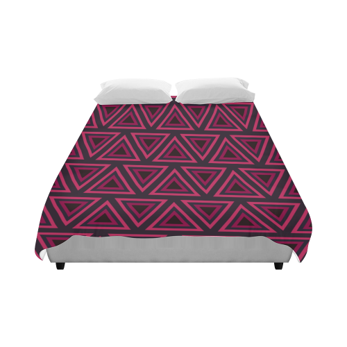 Tribal Ethnic Triangles Duvet Cover 86"x70" ( All-over-print)