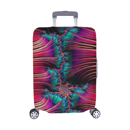amazing Fractal 42 B by JamColors Luggage Cover/Medium 22"-25"