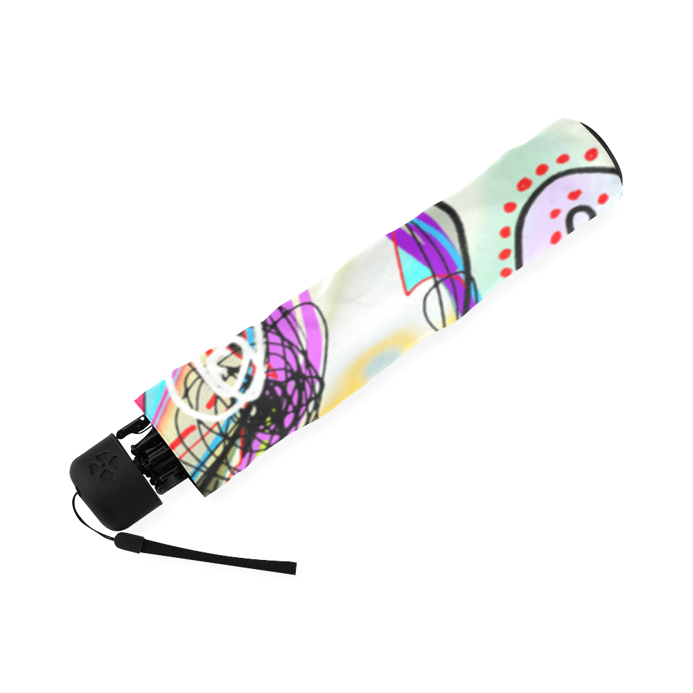 Graffiti Llama Foldable Umbrella (Model U01)