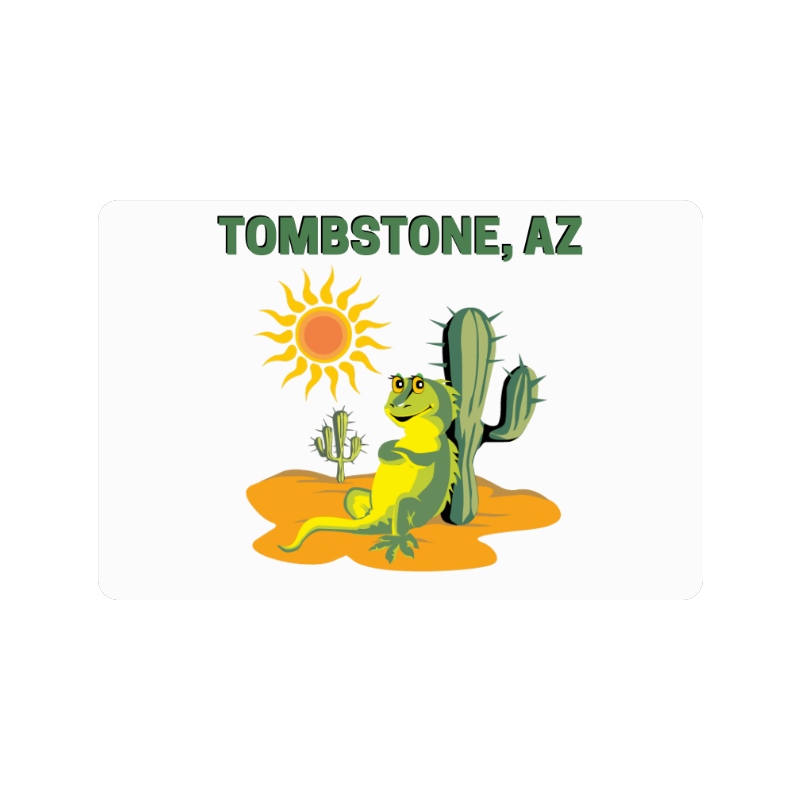 Tombstone, Arizona Doormat 24"x16"