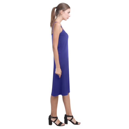 Blue silver fade Alcestis Slip Dress (Model D05)