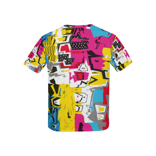 Distorted shapes Kids' All Over Print T-shirt (USA Size) (Model T40)