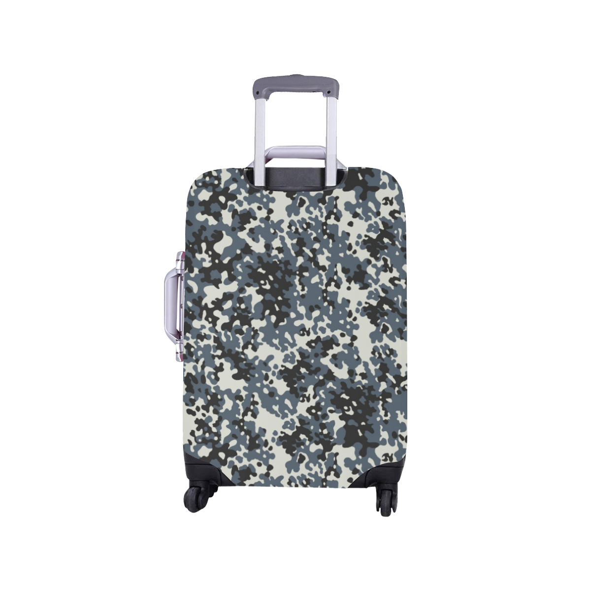 Urban City Black/Gray Digital Camouflage Luggage Cover/Small 18"-21"