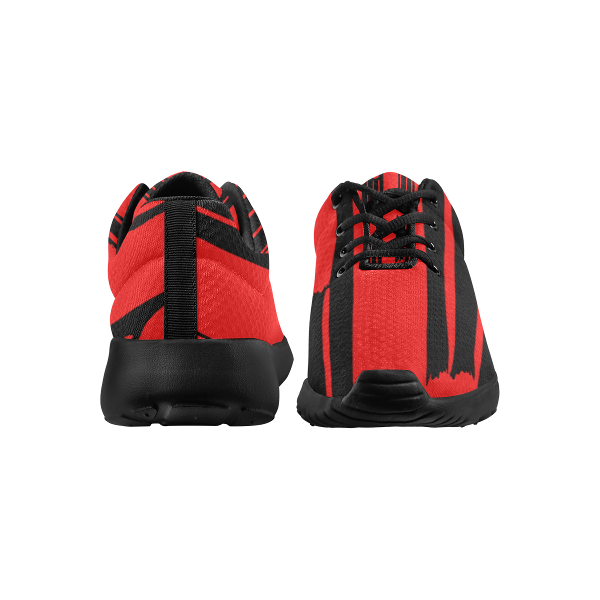 deportivas de hombre patron rojo y negro Men's Athletic Shoes (Model 0200)