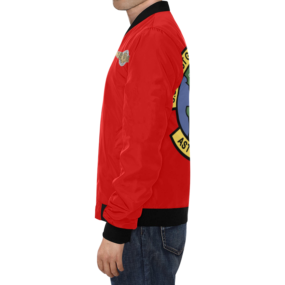 Coast Guard Air Station Astoria Rescue Swimmer All Over Print Bomber Jacket for Men (Model H19)