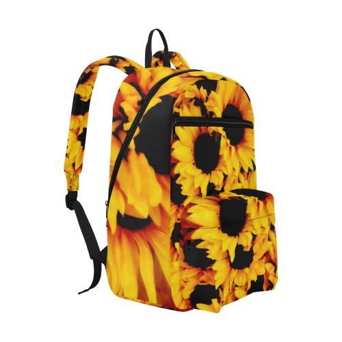 Sunflower Love Large Capacity Travel Backpack (Model 1691)