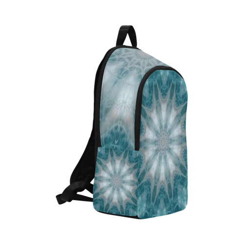 Mandala - Green, White, Rose Fabric Backpack for Adult (Model 1659)