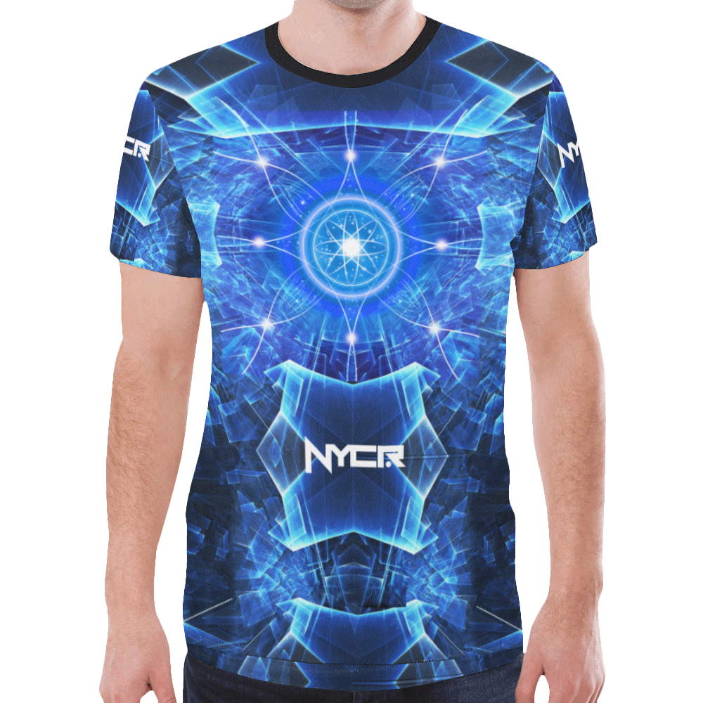 2020 Everything is Blue NYCR New All Over Print T-shirt for Men (Model T45)