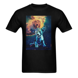SpaceDoggo Men's T-Shirt in USA Size (Two Sides Printing)
