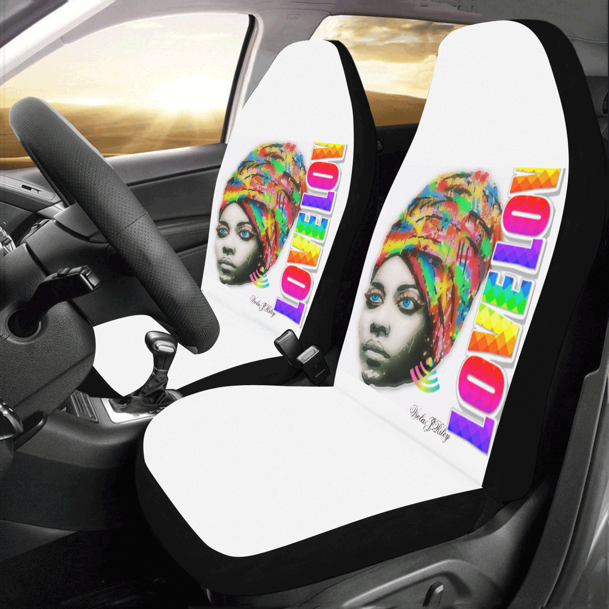 love nation777 Car Seat Covers (Set of 2)