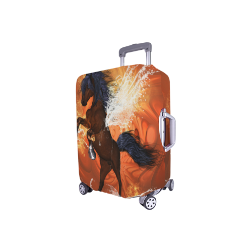 Horse with water wngs Luggage Cover/Small 18"-21"