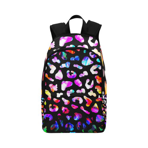 colorful animal print Fabric Backpack for Adult (Model 1659)