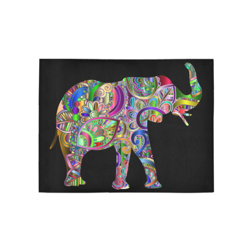 elephant Area Rug 5'3''x4'