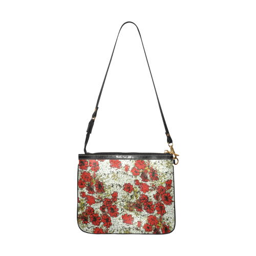 MosaicArt lovely  floral by JamColors Small Shoulder Bag (Model 1710)