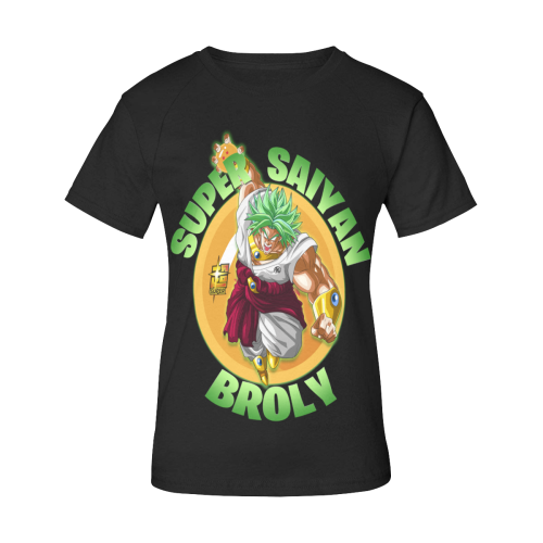 Broly 1 Women's Raglan T-Shirt/Front Printing (Model T62)