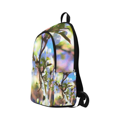 Pear Tree Blossoms Fabric Backpack for Adult (Model 1659)