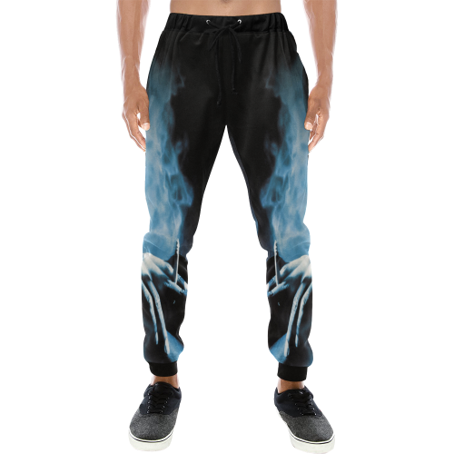 NINO BROWN Men's All Over Print Sweatpants (Model L11)