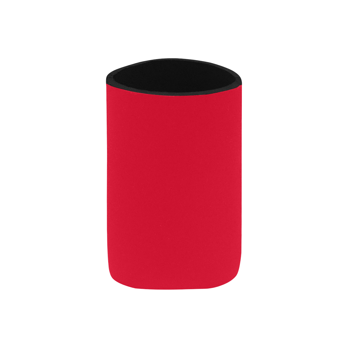 color Spanish red Neoprene Can Cooler 4" x 2.7" dia.