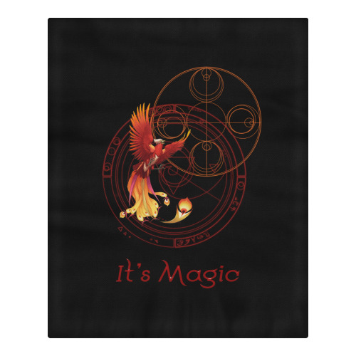 Magical Phoenix 3-Piece Bedding Set