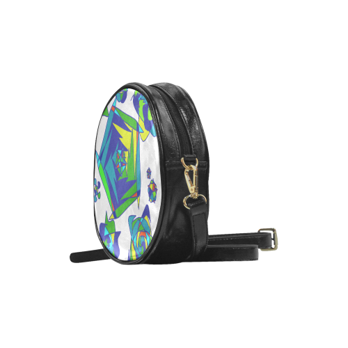 Abstract #3 2020 Round Sling Bag (Model 1647)