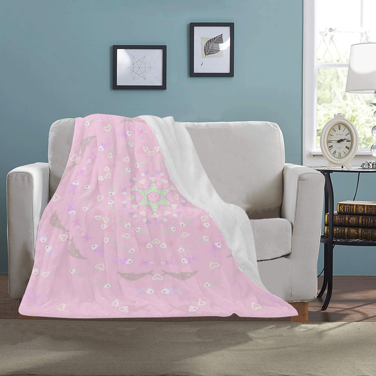 ezra5 Ultra-Soft Micro Fleece Blanket 30''x40''