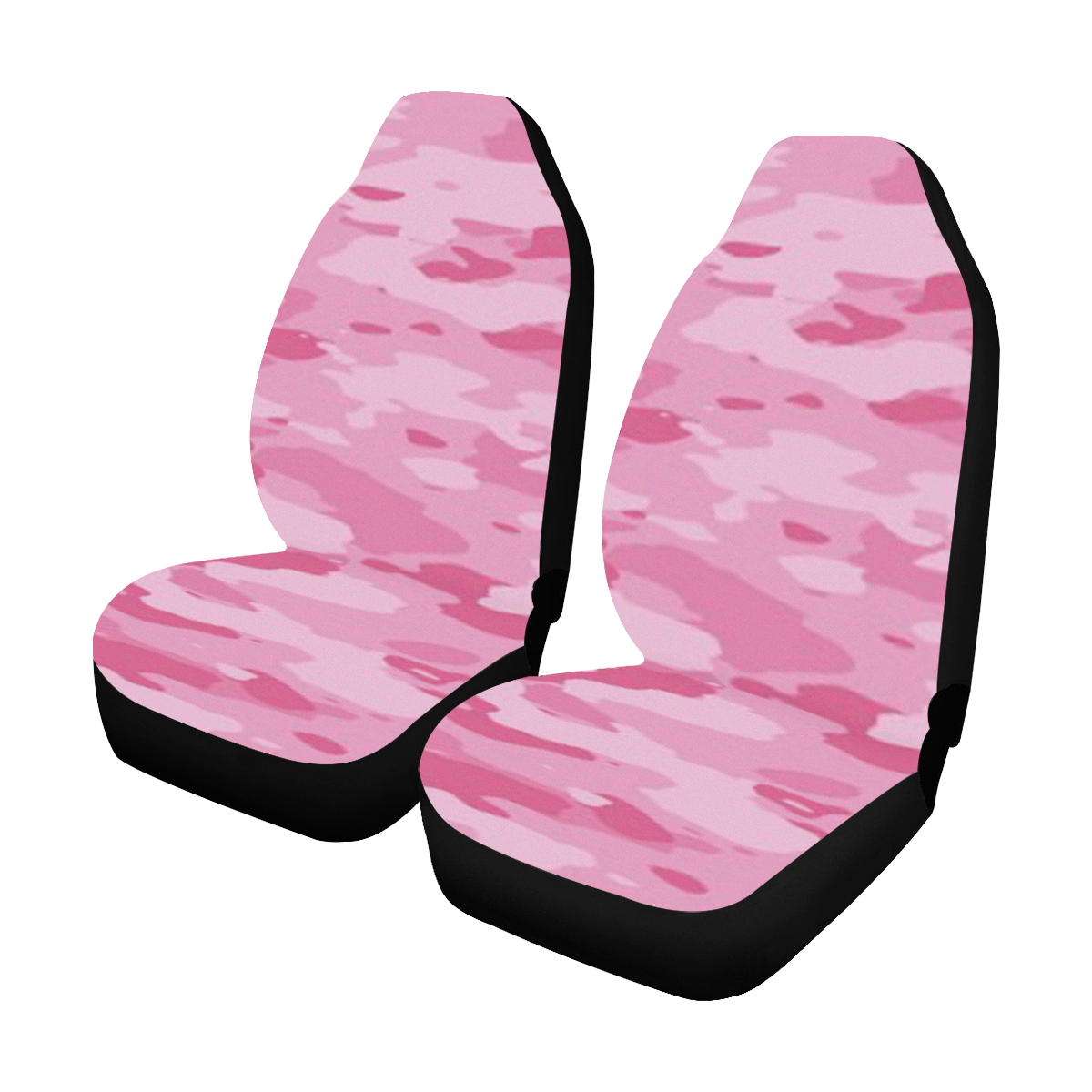 Pink Camo Car Seat Covers (Set of 2)