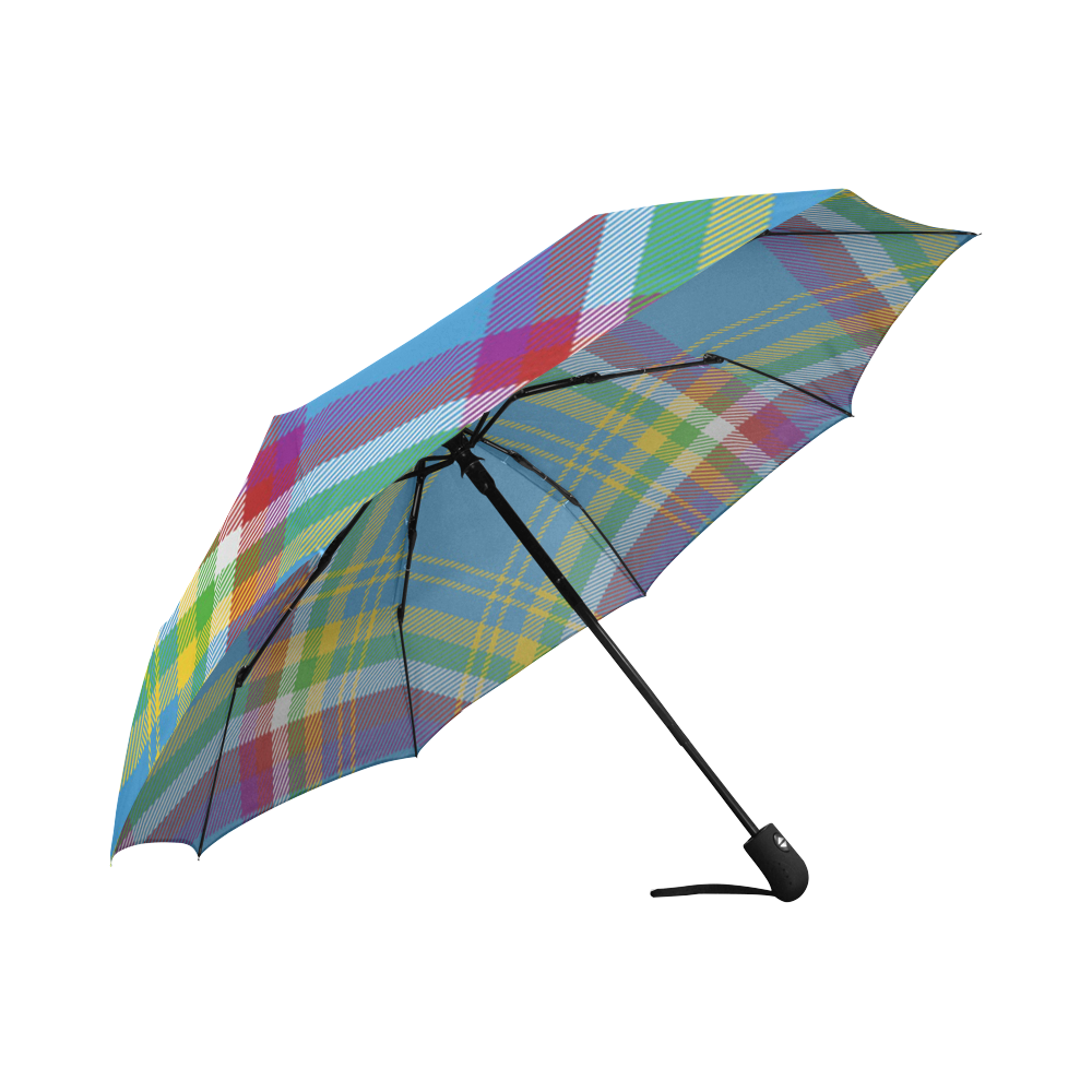 Yukon Tartan Auto-Foldable Umbrella (Model U04)