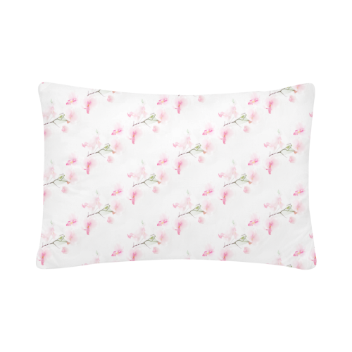 Pattern Orchidées Custom Pillow Case 20"x 30" (One Side) (Set of 2)