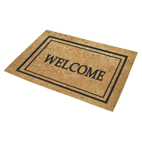 welcome doormat Azalea Doormat 30" x 18" (Sponge Material)