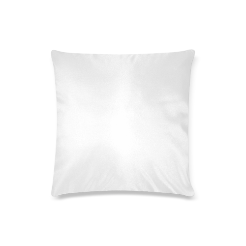 White Feathers Custom Pillow Case 16"x16"  (One Side Printing) No Zipper