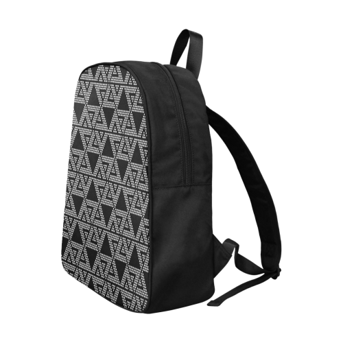 Polka Dots Party Fabric School Backpack (Model 1682) (Large)