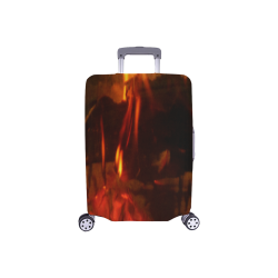 Burning Fire Luggage Cover/Small 18"-21"