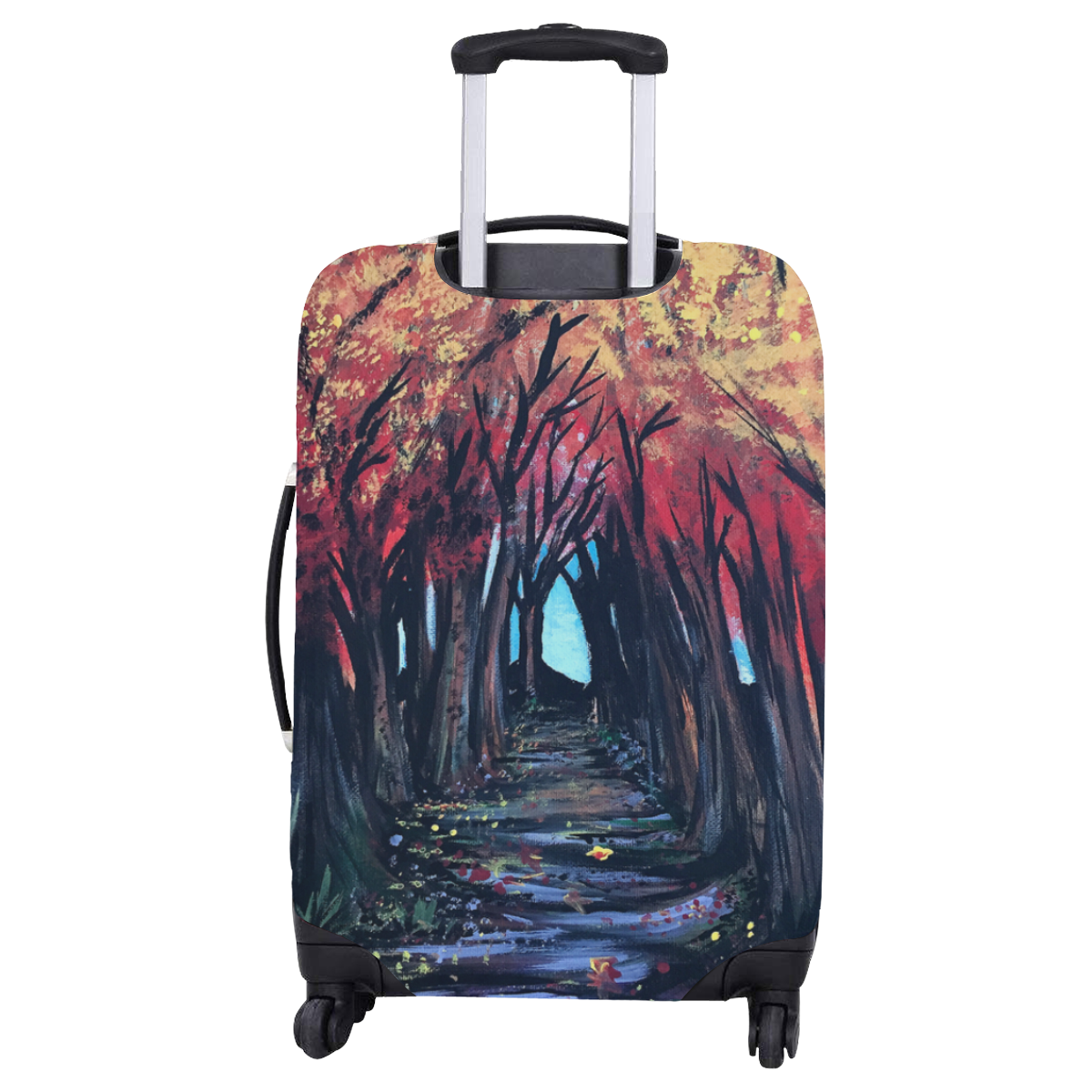 Autumn Day Luggage Cover/Large 26"-28"