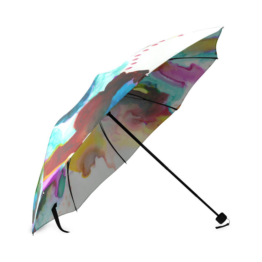 colorful ink Foldable Umbrella (Model U01)