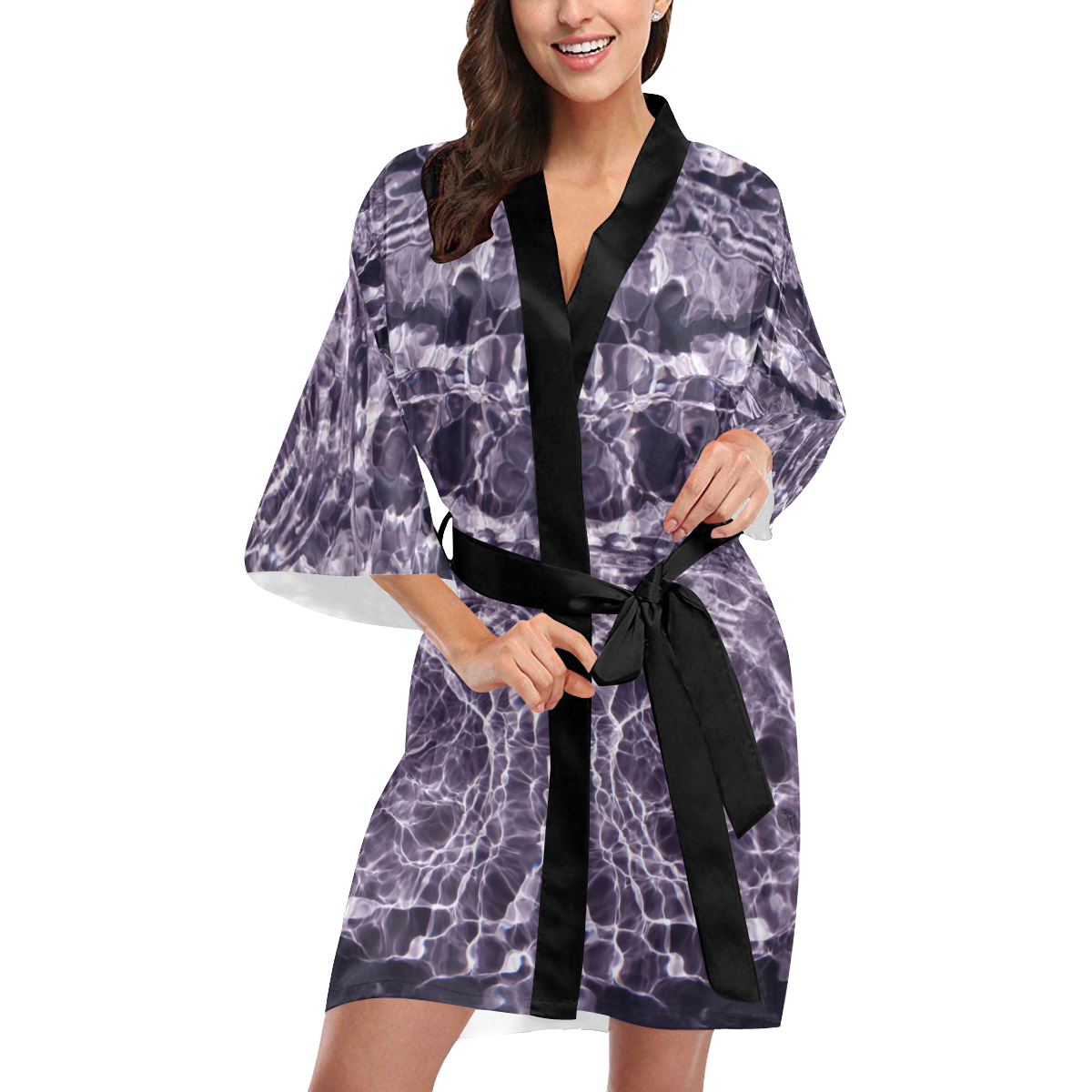 violaceous soul Kimono Robe