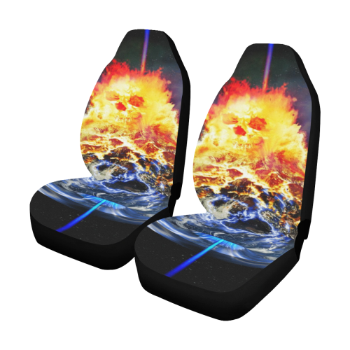 Lake of Fire Car Seat Covers (Set of 2)