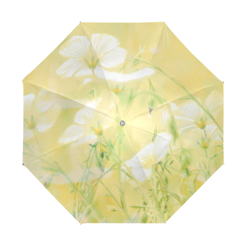 wildflowers yellow Anti-UV Foldable Umbrella (U08)