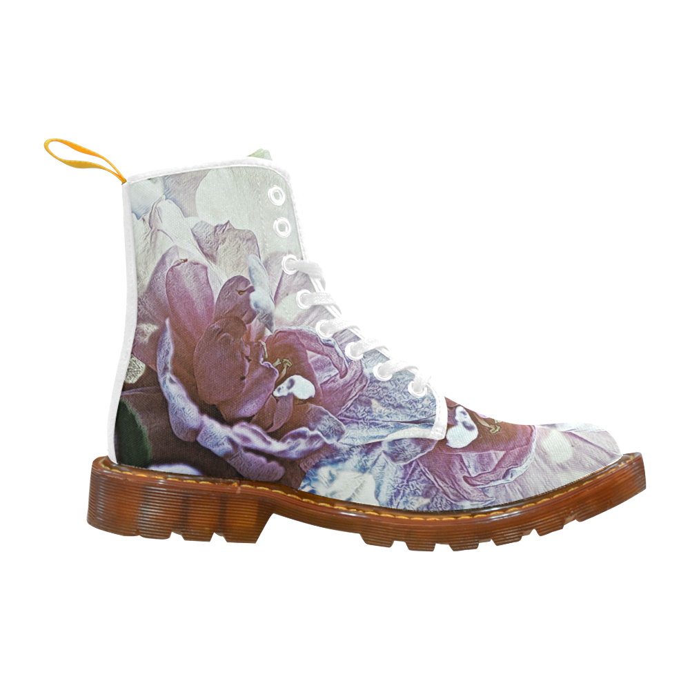 Impression Floral 10193 by JamColors Martin Boots For Women Model 1203H