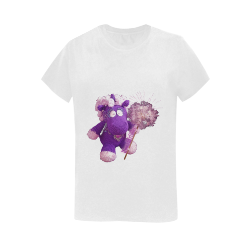 lilac Women's T-Shirt in USA Size (Two Sides Printing)