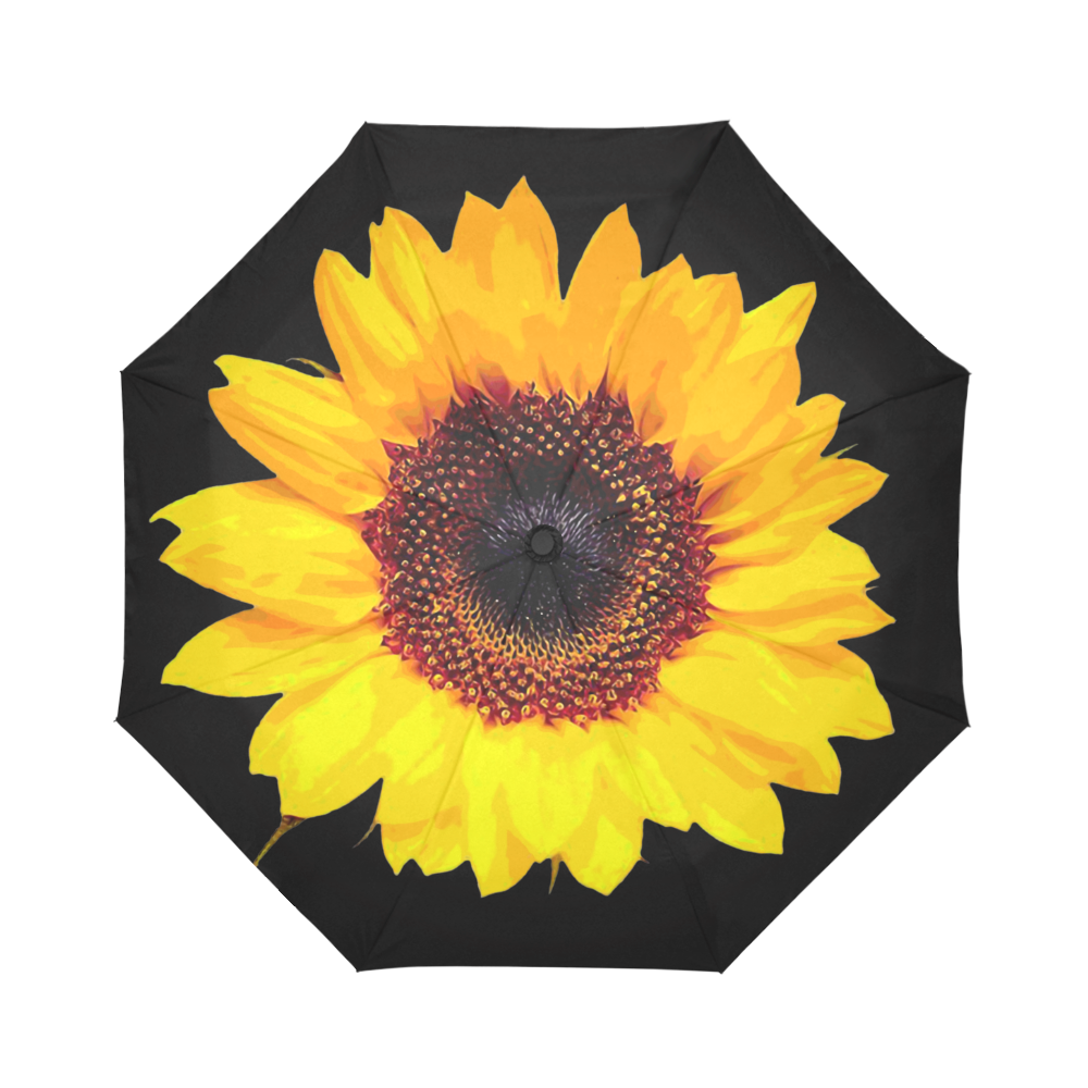 Sunny Sunflower - The Nature Is Shining Auto-Foldable Umbrella (Model U04)